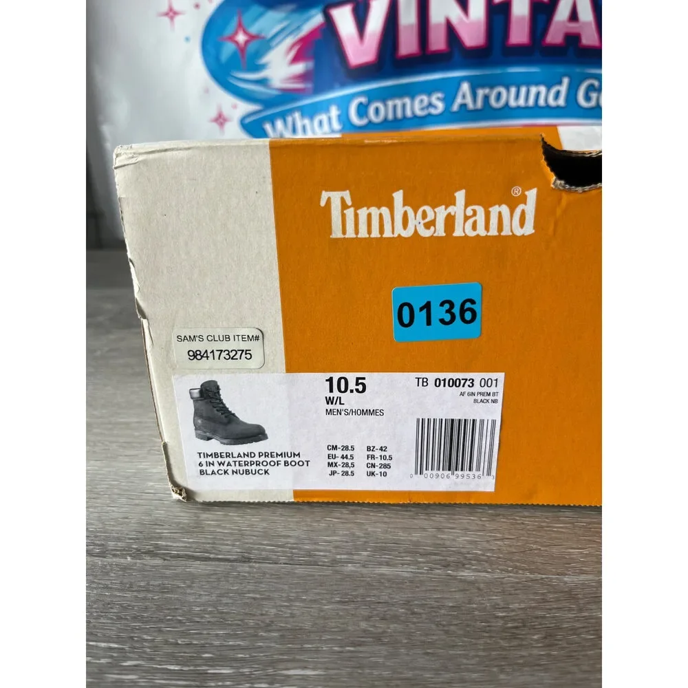 Timberland 6” Waterproof Boot (Size M10.5)